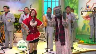 María Fernanda y la Sonora Santanera  Caperucita roja  Limpiemos Nuestro México 260513 [upl. by Neelyhtak]