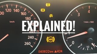 BMW Traction Control  ABS fault EXPLAINED [upl. by Lledner]