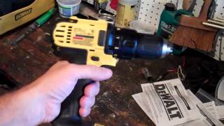 Review of BROKEN Dewalt 20v Drill DCD780 [upl. by Bevin]