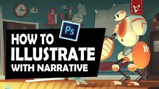 Introducing Narrative into your Art  ILLUSTRATION [upl. by Alius]