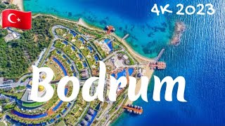 TURKEY  Bodrum 2023 4K Drone Footage City  Sights  People Relaxing Music DJI 3 PRO [upl. by Voletta110]