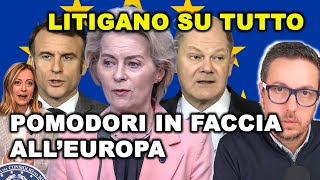 POMODORI IN FACCIA ALLA MINISTRA SVEDESE  L’EUROPA ECTOPLASMA LITIGA su tutto [upl. by Bremser299]