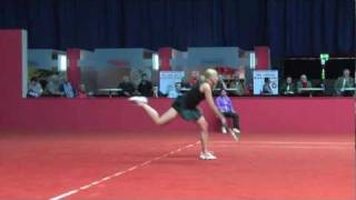 Michaella Krajicek vs Beatriz GarciaVidagany service game  Porsche Tennis Grand Prix 2011 [upl. by Waneta]