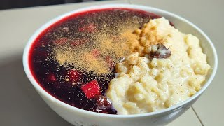 ASI PREPARO UN CLASICO PERUANO DE MAZAMORRA MORADA Y ARROZ CON LECHE Cocina Facil Postres Peruanos [upl. by Airreis]