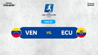 VENEZUELA VS ECUADOR  CONMEBOL LIGA EVOLUCIÓN de FUTSAL  Zona Norte  SUB20 [upl. by Corilla]