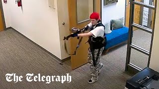 Police release chilling video of Nashville school shooter moments before massacre [upl. by Squire]