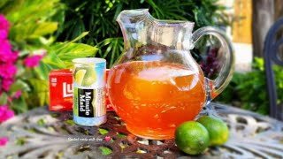 My Favorite Limeade Iced Tea  Easy Step by Step [upl. by Dilks]