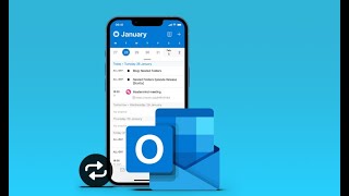 How to sync Outlook Calendar with iPhone [upl. by Eelek]