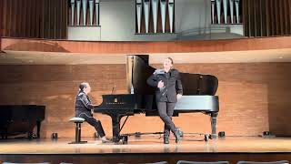 Nicholas Kluftinger Tenor Vocal Recital Highlights GGS [upl. by Sadonia]