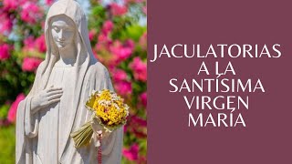 JACULATORIAS A LA SANTÍSIMA VIRGEN MARÍA [upl. by Crist]