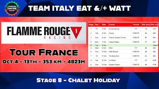 FRR Tour France  Stage 8  Chalet Holiday FRANCE [upl. by Clarhe]