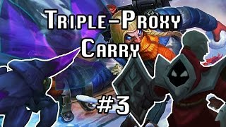 Singed420  Triple Proxy Carry 3 [upl. by Enimassej]