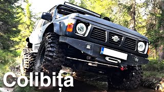 Offroad cu noroi si bolovani spre lacul Colibița Patrol y60  Jeep XJ  Jeep Grand Cherokee WJ [upl. by Dwain]