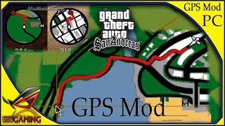 How To install GPS Mod in GTA San Andreas pc  Hindi Urdu [upl. by Ajnin]