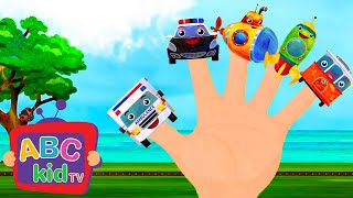 BEST Cars and Trucks for Kids Finger Family Song  ABC Kid TV Nursery Rhymes amp Kids Songs [upl. by Nnayllehs911]