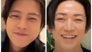 Tomohisa Yamashita x Kamenashi Kazuya Instagram Live PART 1 山下智久 instagramlive インスタライブ [upl. by Aubrey71]