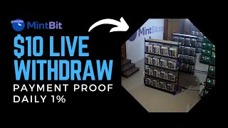 MintBit 💥 10 Live Withdraw ⚡️ Payment Proof ⛏ Cloud Mining  Passive Income [upl. by Naujik974]