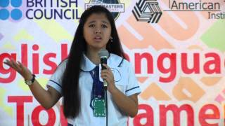 Extemporaneous Speech Contest  Finalist 01 [upl. by Hola]