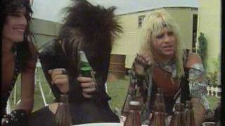 Motley Crue Donnington 1984 interview [upl. by Fortna563]