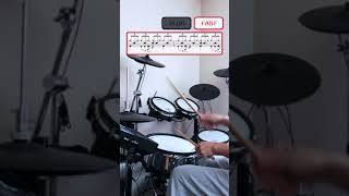 Drum Beat 10  HalfTime Shuffle Groove with Ghost Notes [upl. by Atteoj]