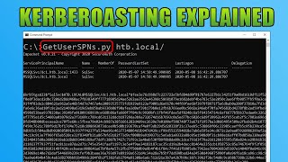 Impacket GetUserSPNs amp Kerberoasting Explained [upl. by Favrot]