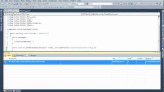 Simplest Asynchronous WCF Service Call sample from Silverlight  C Video [upl. by Urd]