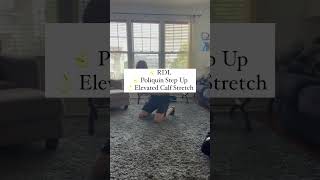 Strengthen knees amp reduce pain with RDL Poliquin Step Down amp Elevated Calf Stretch [upl. by Baptista]