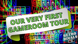 OUR VERY FIRST GAMEROOM TOUR [upl. by Winston257]