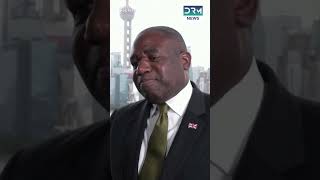 David Lammy Meets Business Leaders to Reset UKChina Ties  DRM News  AC1G [upl. by Nahtnamas569]