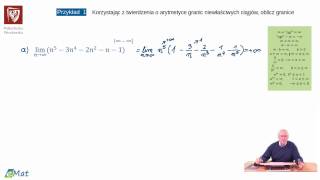 odc 6 Granice niewłaściwe ciągów  twierdzenie o dwóch ciągach [upl. by Jempty]