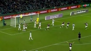 Celtic vs Hearts 02 Lawrence Shankland Goal  All Goals and Extended Highlights [upl. by Yelkao]