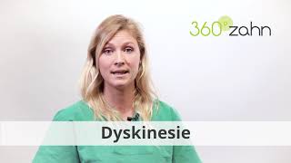 Dyskinesie  Was ist Dyskinesie  DentalLexikon  360°zahn [upl. by Anivas]