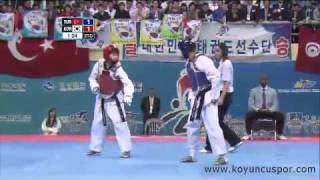 46kg Semifinal  Kim So Hui KOR vs TUR Rukiye Yildirim [upl. by Anaimad]