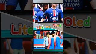 EA FC 25  Nintendo switch lite vs Oled  Gameplay test comparison short gaming nintendo [upl. by Ogram702]