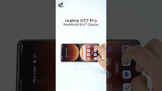 realmeGT7Pro with RealWorld Eco² Display DMedia realmeMY First8EliteFlagship [upl. by Sorgalim]