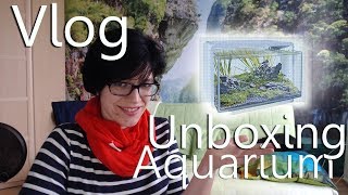 VLog Unboxing Aquarium 25 Liter Superfish LED Aquariumset Home 25 Kampffischgerecht [upl. by Swiercz421]