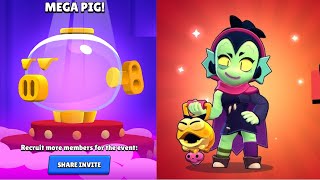 Mega Pig Event Brawl Stars brawlstars supercelll [upl. by Eimrots]