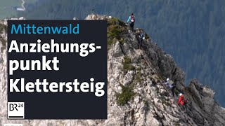 Klettersteig Im Trend und nicht zu unterschätzen  Abendschau  BR24 [upl. by Coombs]