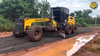 RG170B SÉRIE EVO RECUPERANDO RUAPatrolPatrolaMotoniveladoraRoad GraderMotor Grader GD655 [upl. by Angelo]