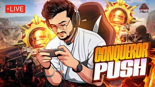 🔥Live Conqueror Push Day 3 C5S14 Conqueror Push with HYDRA RAREBIT bgmilive conquerorpush [upl. by Yllehs]