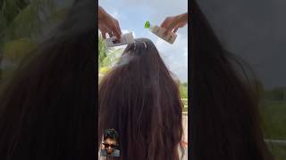 Hair In Shampoo for 1 Month MRINDIANHACKER CrazyXYZ shorts experiment viral trending [upl. by Niamrahc]