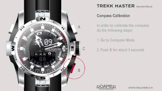 Roamer Trekkmaster  Instruction Manual  Compass Calibration [upl. by Fogarty534]