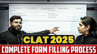 CLAT 2025 Application Form Process  CLAT Exam Registration Process [upl. by Corson605]