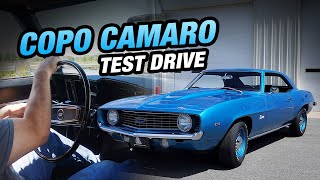 1969 Chevrolet COPO Camaro Test Drive [upl. by Enel]