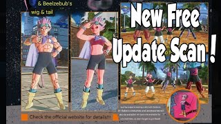 Xenoverse 2 New DLC 17 Free Update V Jump Scan [upl. by Arrek]