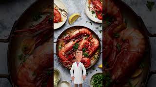 Beneficios de las GAMBAS gambas shrimp healthylifestyle superalimentos salud [upl. by Eidas437]