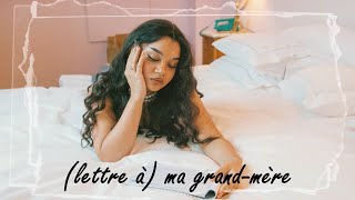 Adeline Lovo  lettre à ma grandmère Lyrics vidéo [upl. by Clougher]