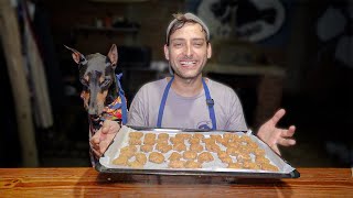 Preparé Galletas Caseras para mis Engreídos ¡Receta para Perros [upl. by Eecram]