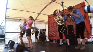 Oompah Brass  Brass Ensemble  Girls Just Wanna have fun [upl. by Eastman]