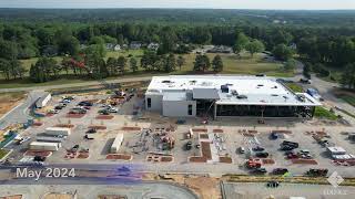 FuquayVarina Community Center Progress Video [upl. by Annetta254]